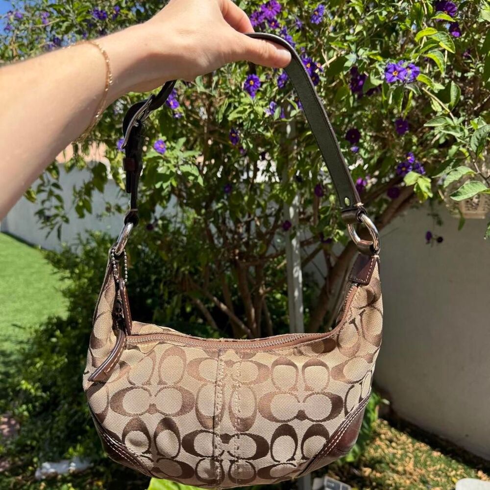 Coach Soho Hobo / Hampton Small Hobo Bag Brown